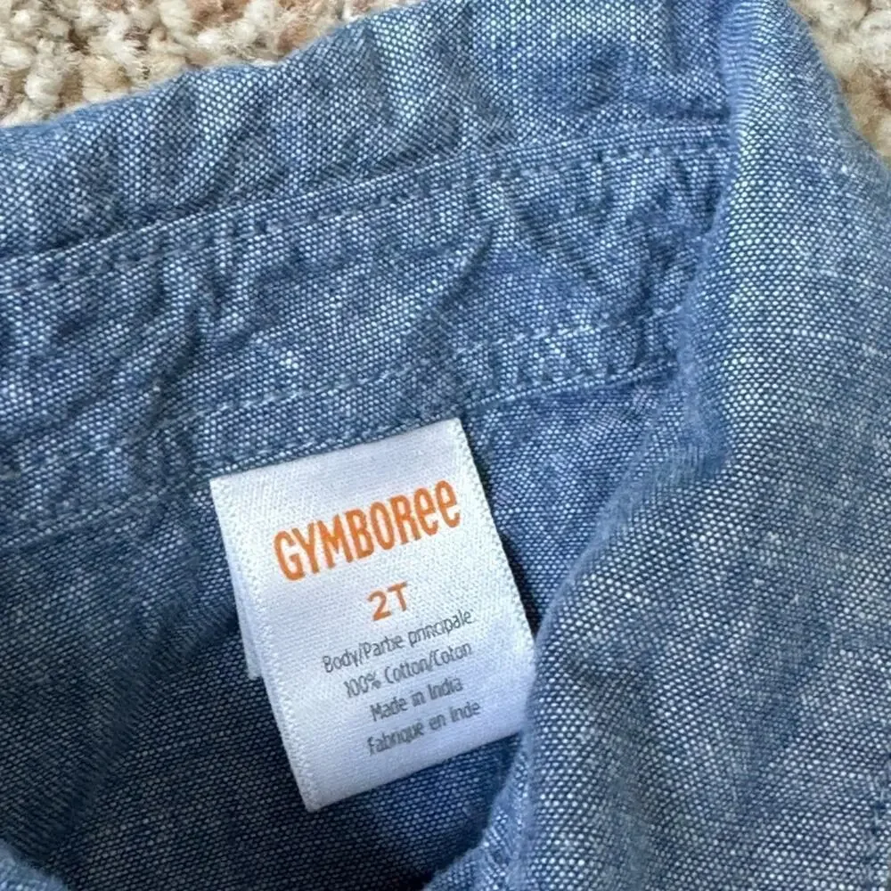 Cowboy shirt for toddler girl, size2T, Gymboree